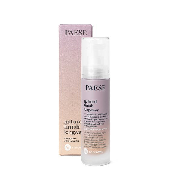 Long-lasting foundation with a natural finish Nanorevit Natural Finish Longwear Everyday